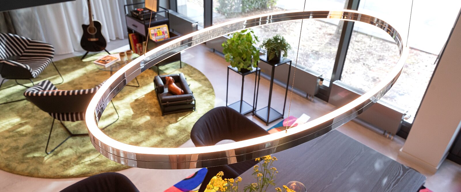 Im Me-Space relaxen und entspannt Musik hören. Dabei kommen die besten Ideen.