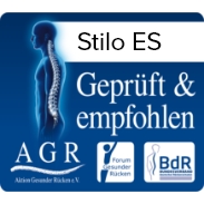 Entscheidungshilfe beim Kauf rückengerechter Produkte, von ÖKO-TEST, als „sehr gut“ bewertet.