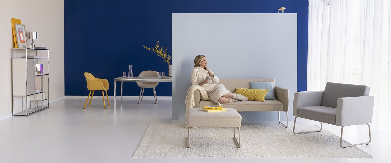 Sich einfach fallen lassen, die Arbeit mal ausblenden und richtig<br />
entspannen … Das funktioniert daheim am besten! Natürlich mit Reefs flex!<br />
