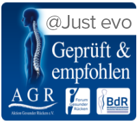 Entscheidungshilfe beim Kauf rückengerechter Produkte, von ÖKO-TEST, als „sehr gut“ bewertet.