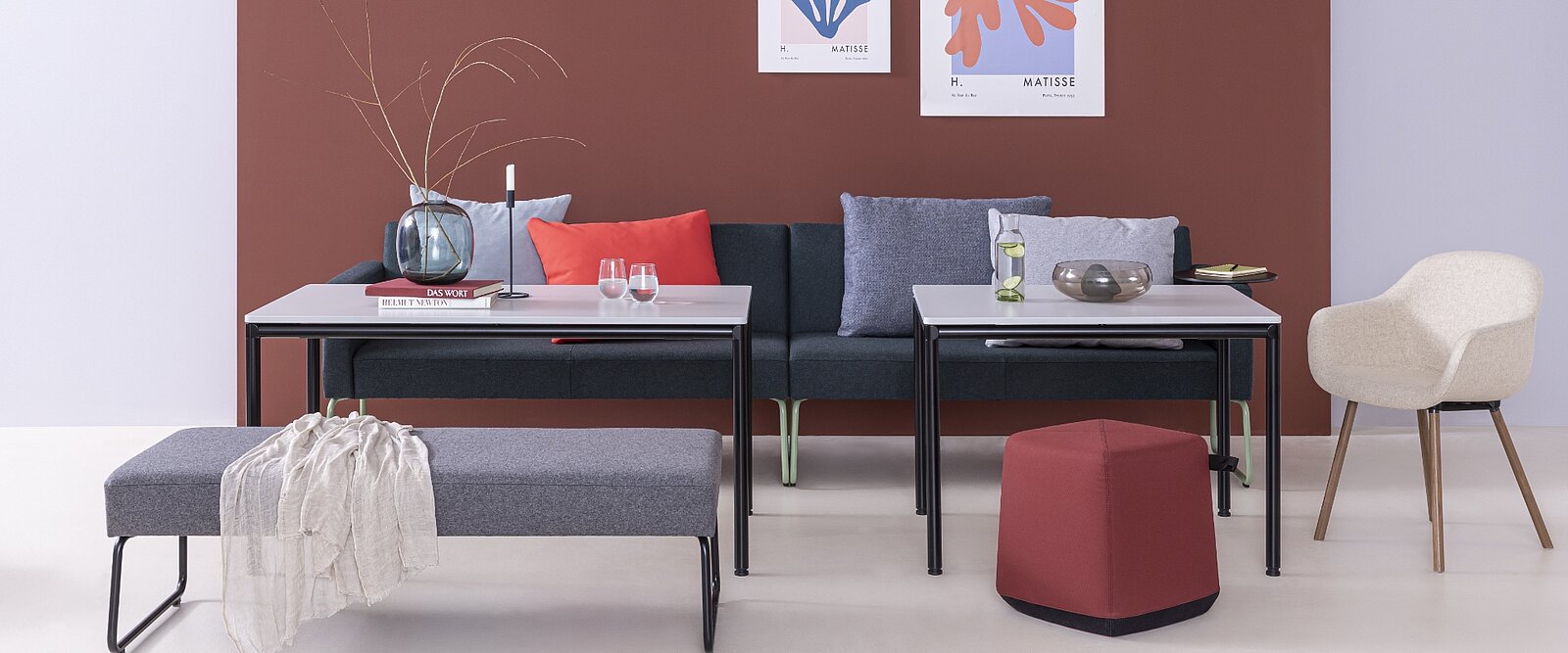 Feel‐good‐Atmosphäre für kreative Teamgespräche.